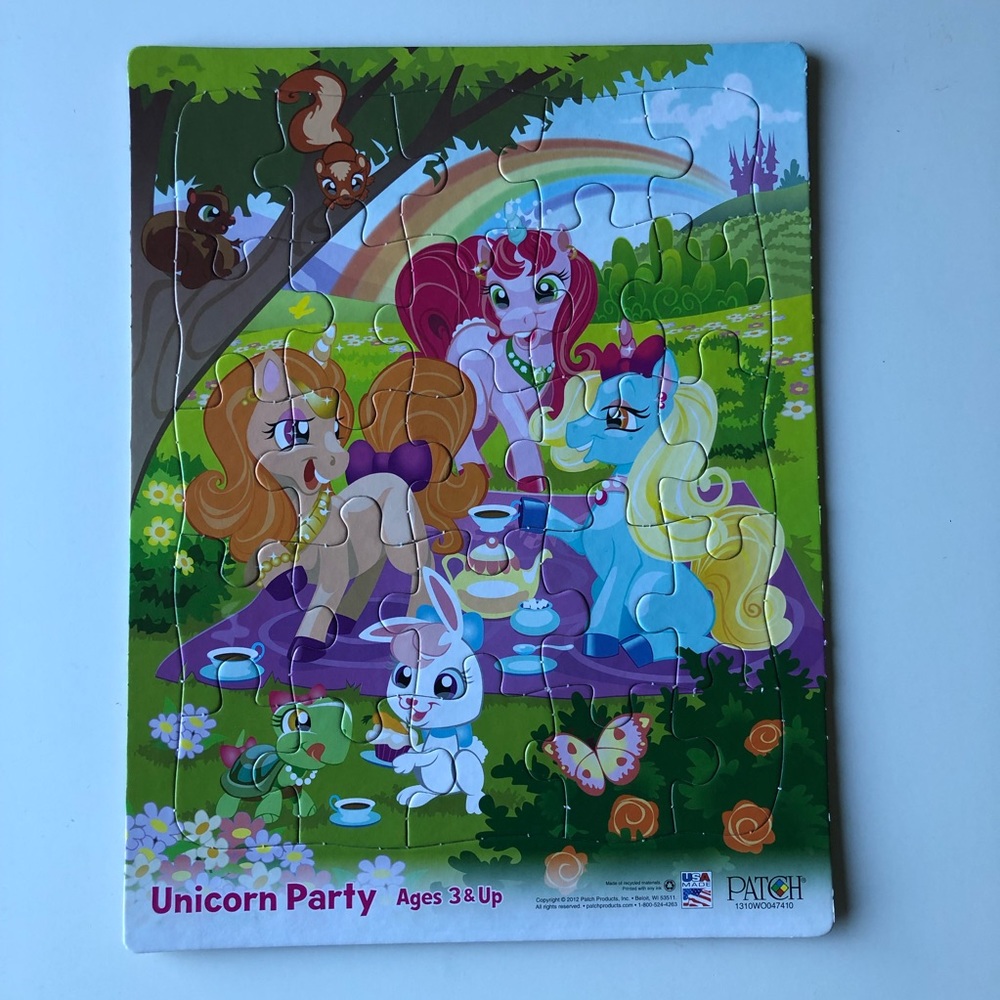 Patch Unicorn Party Puzzle